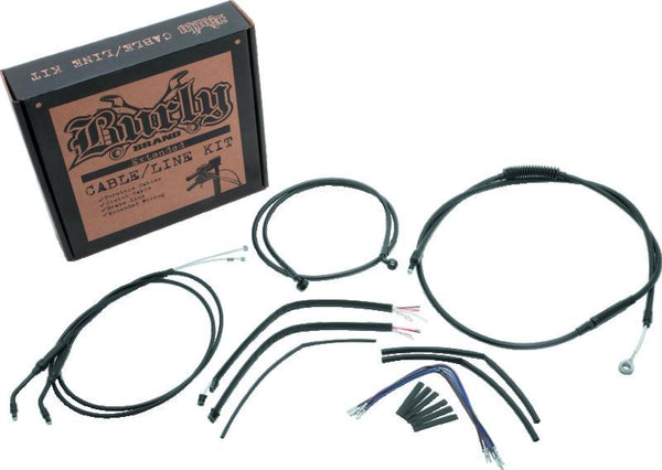 Burly Brand Control Kit 12in - Black