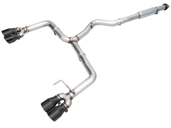 AWE Tuning Track Edition Catback Exhaust for 2022+ Subaru WRX - Diamond Black Tips