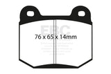 EBC 99-03 Mitsubishi Lancer Evolution 2.0 Turbo Yellowstuff Rear Brake Pads