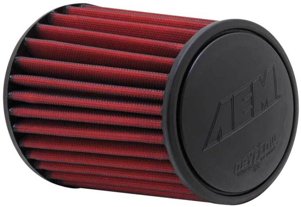 AEM Dryflow Universal Air Filter 3.25in ID x 7in Length (Oil-Free, Washable)