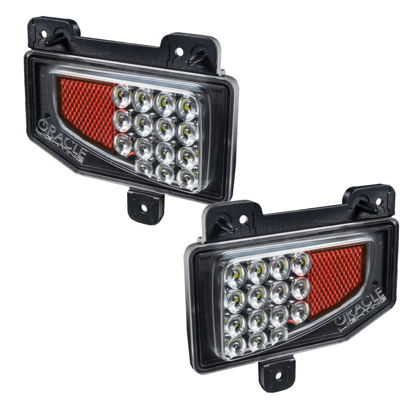 Oracle Jeep Gladiator JT Rear Bumper LED Reverse Lights w/ Plug & Play Harness - 6000K SEE WARRANTY