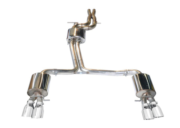 AWE Tuning Touring Edition Catback Exhaust for Audi B8/B8.5 S4 3.0T - 90mm Chrome Tips