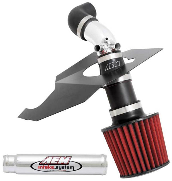 AEM Short Ram Air Intake System Polished (22-489P) for 2004 Mazda Miata Mazdaspeed Turbo