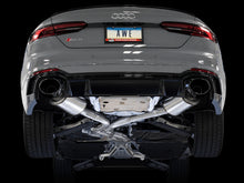 Load image into Gallery viewer, AWE Tuning Audi B9 RS 5 Sportback Touring Edition Exhaust-Non Resonated- Diamond Black RS Style Tips