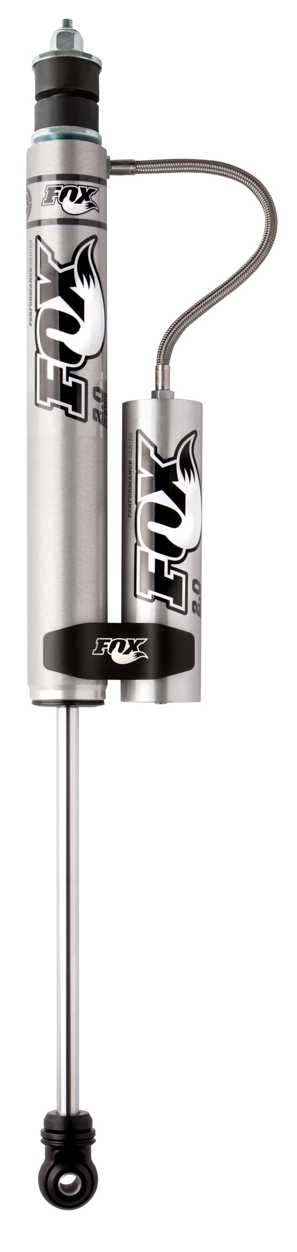 FOX 2.0 Performance Series 8.1in Smooth Body Reservoir Shock w/Stem Mount - Standard Travel - Black