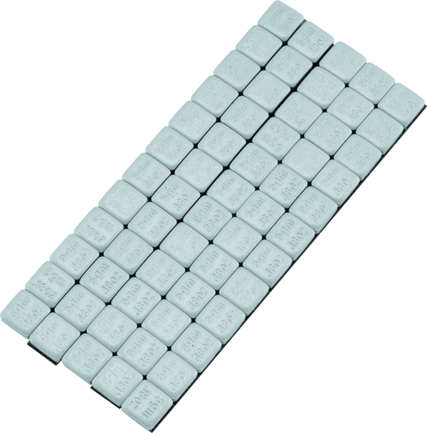 BikeMaster 5g Square Adhesive Wheel Weights (Stick-On)