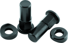 Load image into Gallery viewer, BikeMaster Rim Lock Nuts (Pair) T6 Aluminum/Black