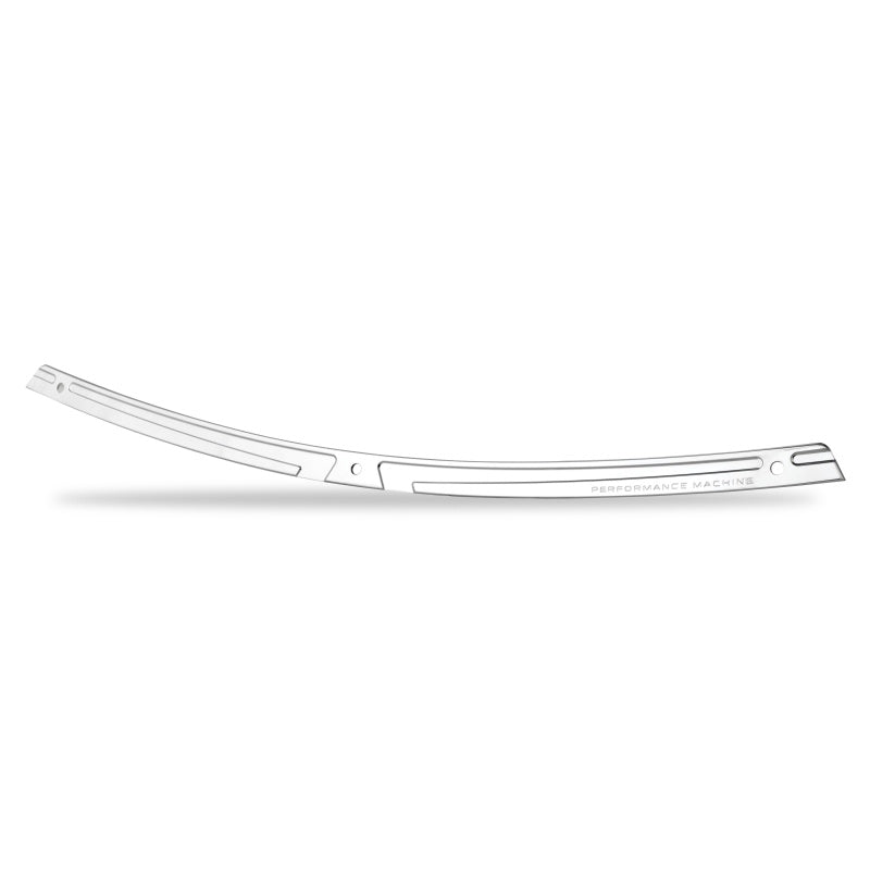 Performance Machine  Windscreen Trim Scallop - Chrome