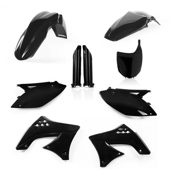 Acerbis Full Plastic Kit  Kawasaki KX450F 2009-2011  Black