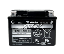 Load image into Gallery viewer, Yuasa YTZ4V Maintenance Free AGM 12-Volt Battery