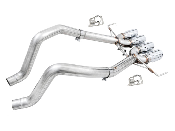 AWE Tuning Track Edition Axle-Back Exhaust w/ AFM for 2014-2019 Chevy Corvette C7 Z06/ZR1 - Chrome Tips