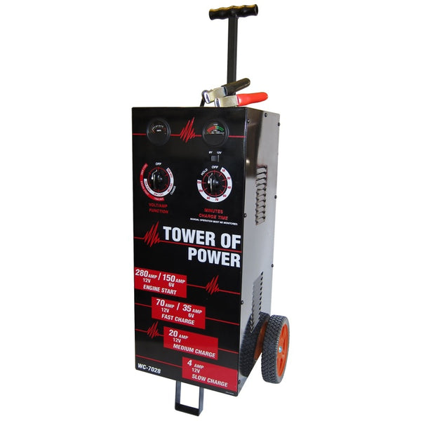 AutoMeter Tower of Power 70/30/4 Battery Charger  280 AMP