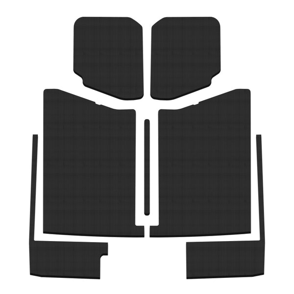 DEI Jeep Gladiator JT 4-Door Sound Deadening Headliner Kit (2020-2022) - 7 Piece - Black