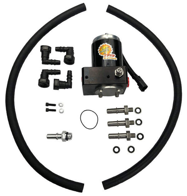 AirDog PureFlow Raptor Fuel Pump + Big Line Kit  Factory Replacement for 1998.52002 Dodge Ram 5.9L Cummins