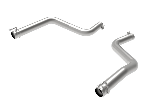 aFe MACHForce-XP 3" Axle-Back Exhaust System with Polished Tip for 2015-2020 Dodge Challenger Hellcat V8 5.7L