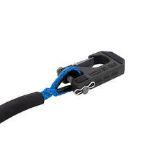 Load image into Gallery viewer, Borne Off-Road Winch Hook - 3/8in Rope - Hand Strap - Blue