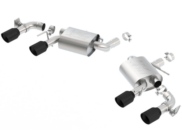Borla 2016 Chevy Camaro V8 SS Exhaust with Dual Mode Valves - ATAK, Ceramic Black