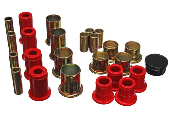 Energy Suspension Front Control Arm Bushing Set for 82-04 Ford Blazer/S10/S15 PickUp 2WD - Red