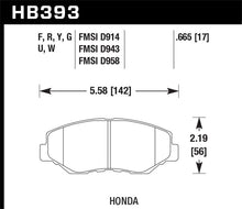 Load image into Gallery viewer, Hawk 12-15 Honda Civic Si / 03-14 Honda Accord Sedan/Coupe DTC-70 Race Front Brake Pads