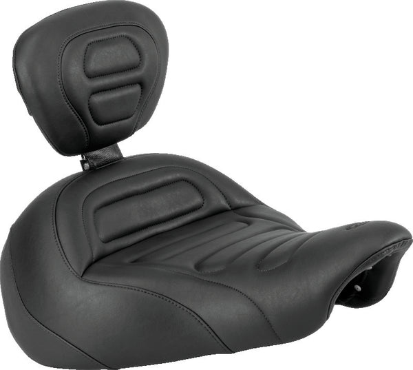 Mustang 17-21 Honda Rebel 300, 500 Tripper Solo Seat - Black