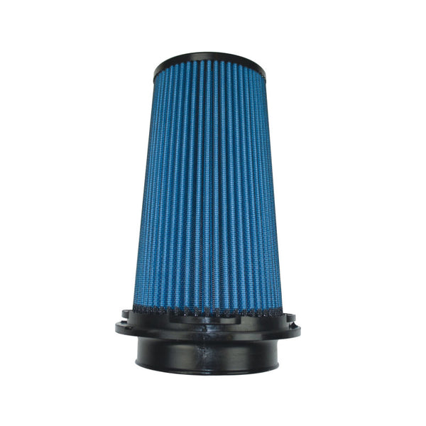 Injen NanoWeb Dry Air Filter - 4in Flange ID, 6in Twist Lock Base, 8.8in Media Height