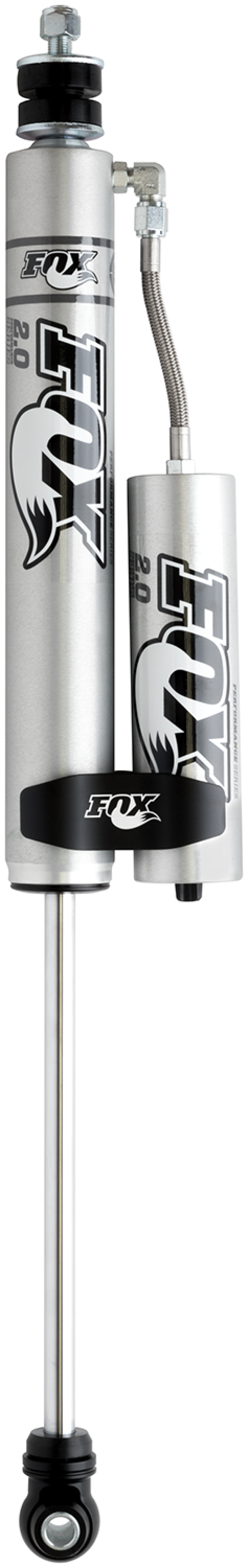 FOX Performance Series 2.0 Front Remote Reservoir Shock for 01-10 Chevy HD, 9.6in, 7-9in Lift