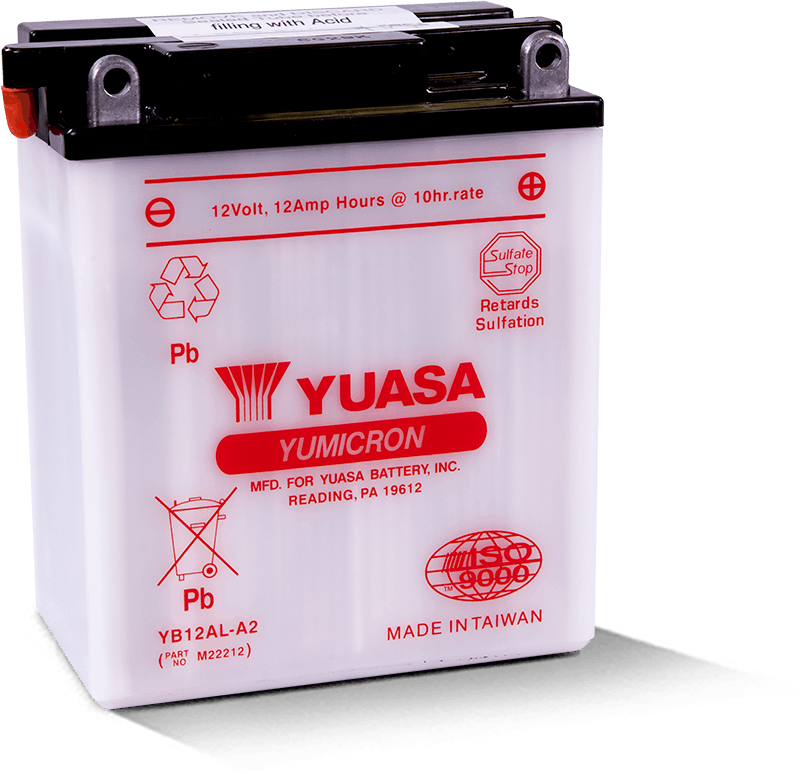 Yuasa YB12AL-A2 Yumicron 12-Volt Battery