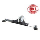 Gen-Y 2017+ Ford GoosePuck II 5in Offset Ball Puck Mount & 25K Towing w/Safety Chain Anchors