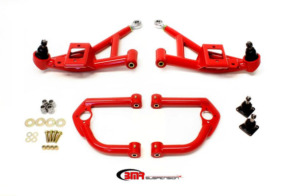 BMR Suspension A-Arm Kit for 93-02 F-Body - Upper & Lower - Red