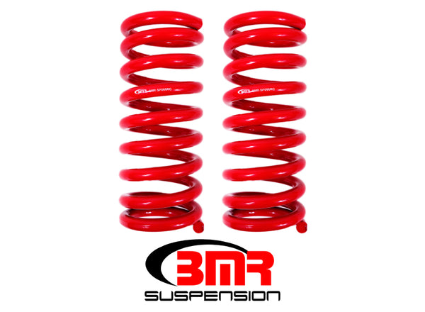BMR Suspension 67-69 1st Gen F-Body Small Block Front Lowering Springs - Red