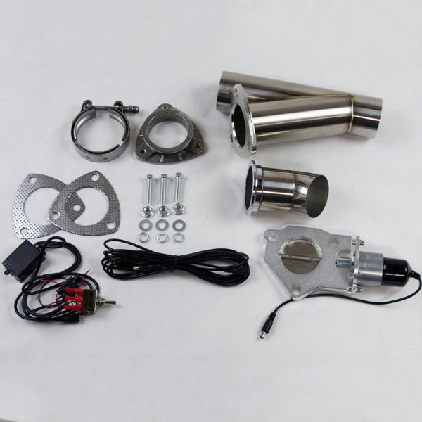 Granatelli 2.5" Stainless Steel Electronic Exhaust Cutout System