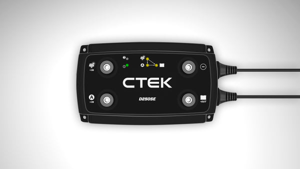 CTEK D250SE Battery Charger - 11.5-23V for Multiple Battery Types