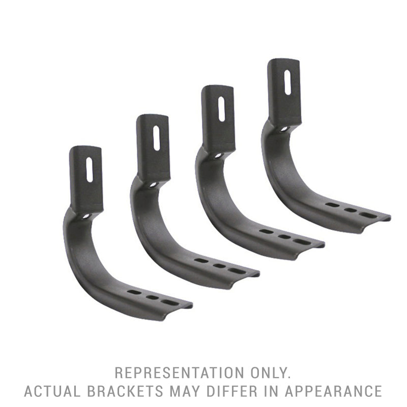 Go Rhino 19-20 Chevrolet Silverado 1500 Brackets for OE Xtreme Cab Length SideSteps