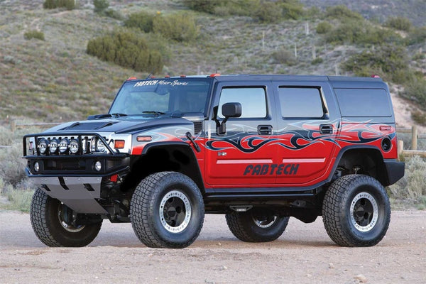 Fabtech 03-08 Hummer H2 4WD 6in Performance System - Component Box 2 - Black