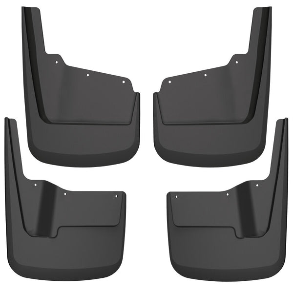 Husky Liners Front & Rear Mud Guards for 2020-2023 GMC Sierra 2500/3500 HD - Black