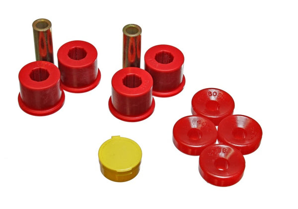 Energy Suspension Front Shock Bushing Set for 1999-2000 Honda Civic Si - Red