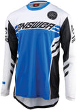 Answer 25 Arkon Nitrus Jersey Blue/Black/White Youth - Medium