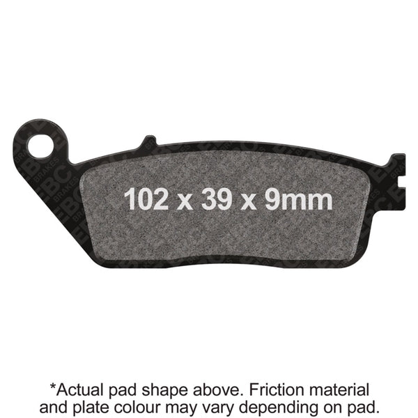 EBC 94-01 Honda CN 250 Helix Front Left/Right FA-SFA-X Brake Pads