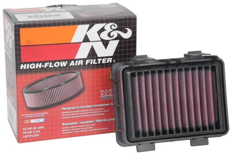 K&N 17-19 KTM 125 Duke 125 / KTM 250 Duke 249 / KTM 390 Duke 373 Replacement Drop In Air Filter