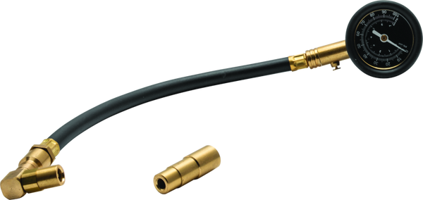 BikeMaster Dual Tyre Pressure Gauge (Up to 100 PSI)