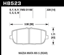 Load image into Gallery viewer, Hawk 17-19 Fiat 124 Spider 1.4L Abarth Rear ER-1 Brake Pads