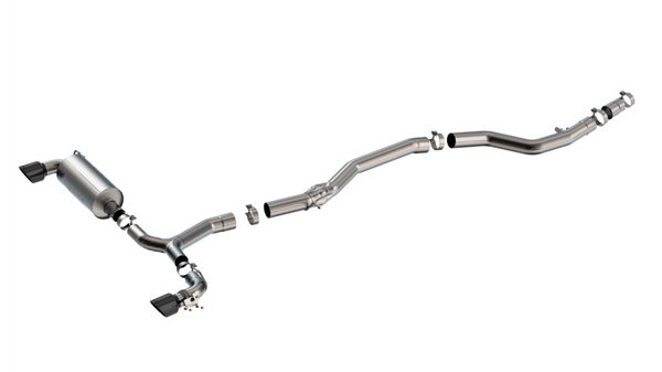 Borla 20-25 Toyota GR Supra ATAK Cat-Back Exhaust System w/ Black Chrome Tips