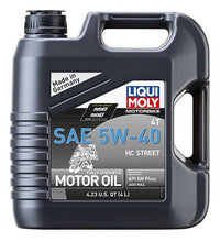 Load image into Gallery viewer, LIQUI MOLY 4L Motorbike 4T SAE 5W40 HC Street