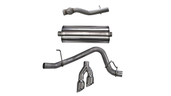 Corsa Cat-Back Exhaust for 2015-2020 GMC Yukon Denali XL 6.2L V8 - Single Side Exit