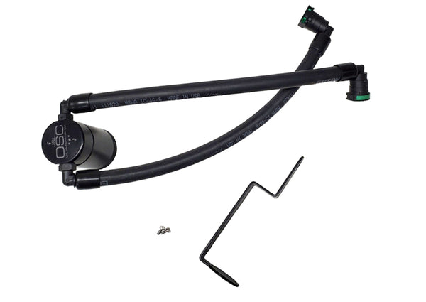 J&L 2021-2024 Ford Bronco 1.5L EcoBoost Passenger Side Oil Separator - Black Anodized
