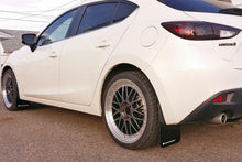 Load image into Gallery viewer, Rally Armor 14-18 Mazda3 Black UR Mud Flap w/Grey Logo