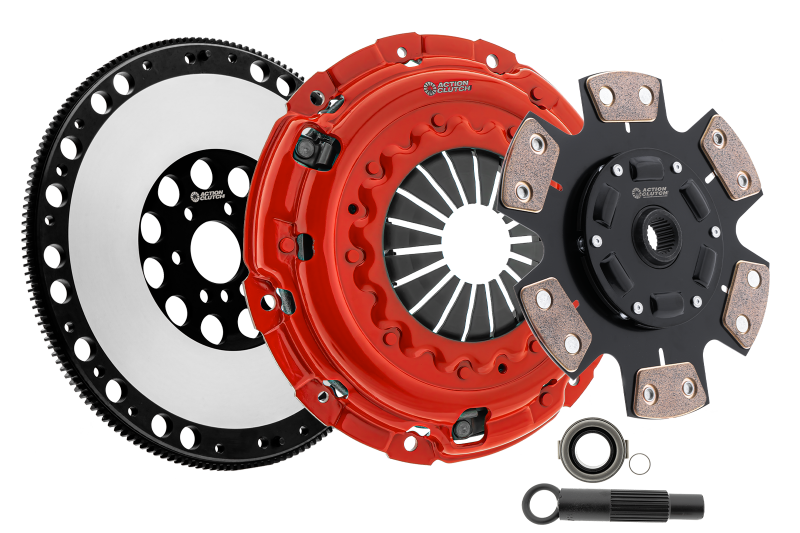 Action Clutch 02-05 Honda Civic Si 2.0L (K20A3) Stage 5 Clutch Kit (2MS) w/Lightened Flywheel