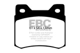 EBC 84-86 Mercedes-Benz 190/190E 2.3 Greenstuff Rear Brake Pads