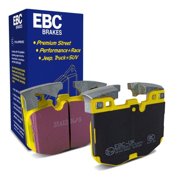 EBC Yellowstuff Performance Brake Pads for 2017+ BMW 530 2.0L Turbo (G30)