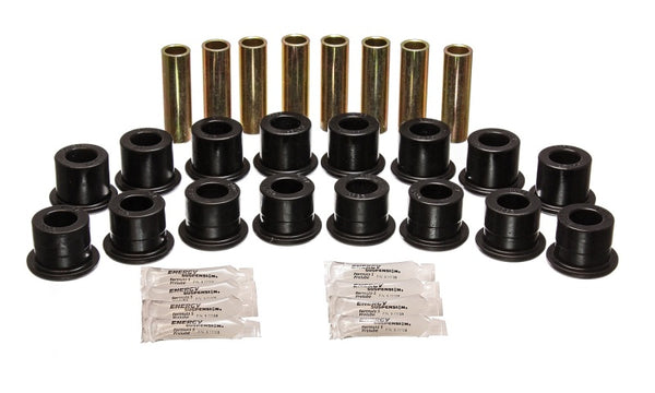 Energy Suspension 1994-2006 Hummer H1 Front & Rear Control Arm Bushing Set - Black